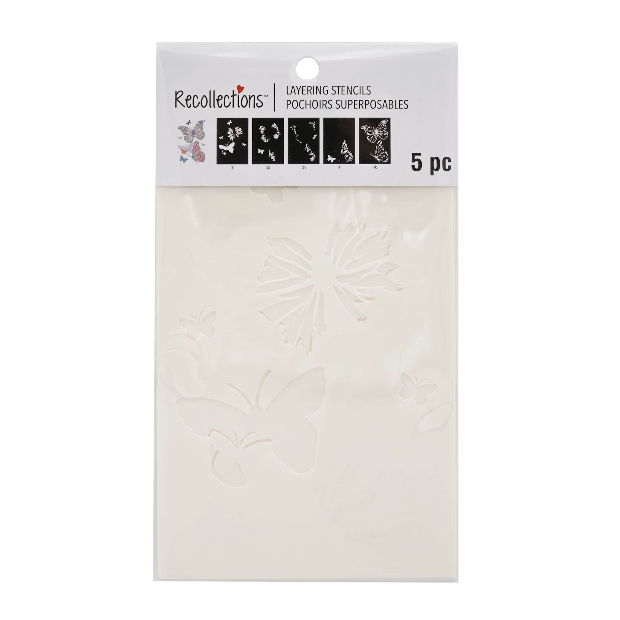 Butterflies Layering Stencils by Recollections™